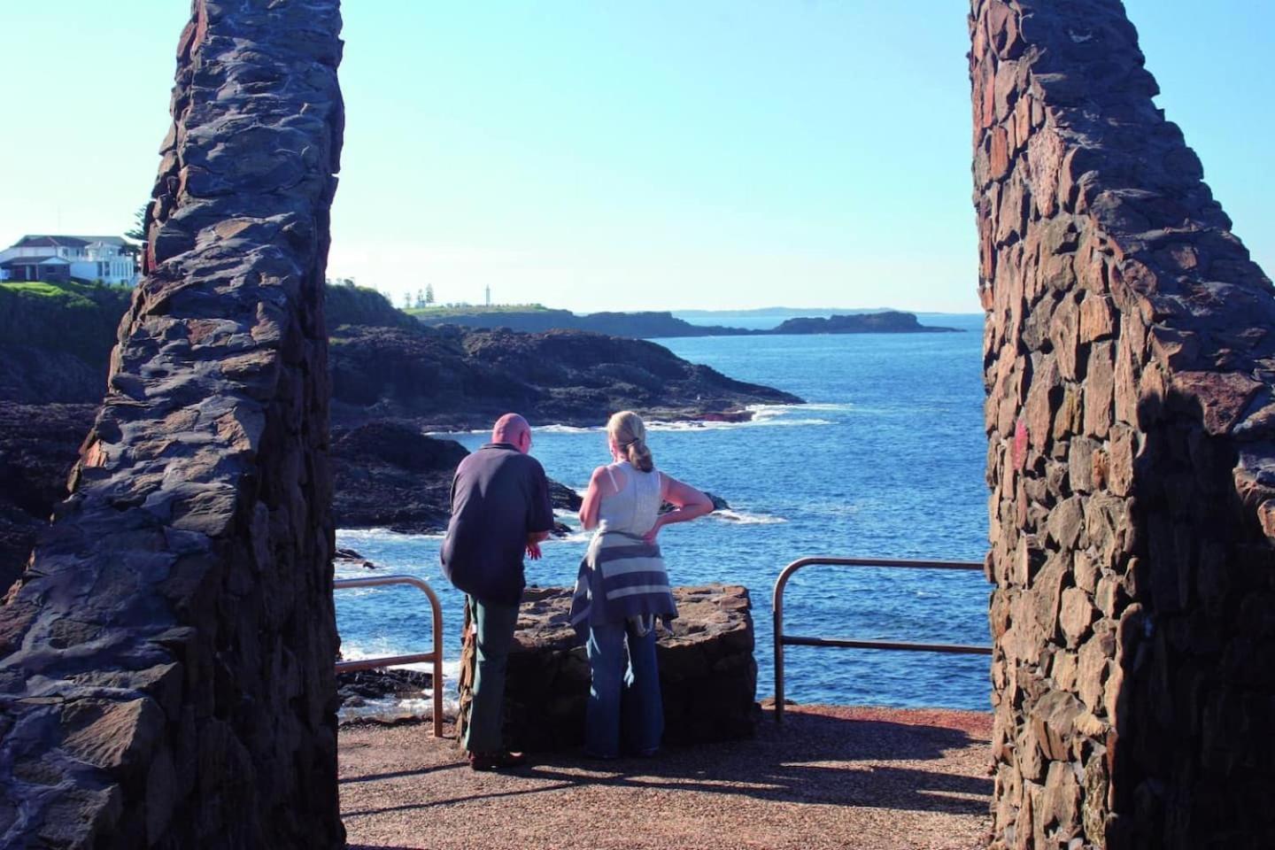 Shutters By The Sea Kiama-Sea Views-Waterfront-Private On Coastal Walk Esterno foto