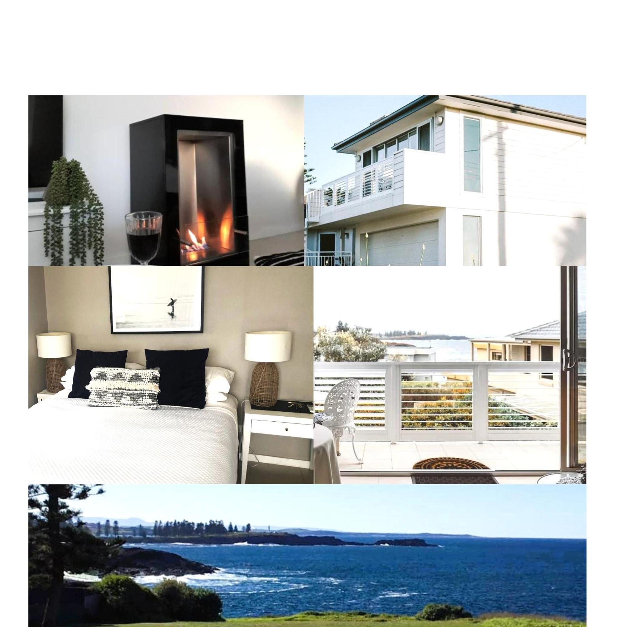 Shutters By The Sea Kiama-Sea Views-Waterfront-Private On Coastal Walk Esterno foto